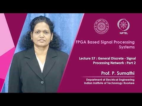 Lecture 57 : General Discrete-Signal Processing Network : Part 2