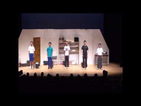 岐阜第一高等学校 演劇部 発声・滑舌練習シーン