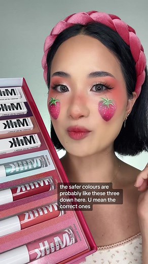 Bill Nye Makeup Tutorial using Gloss Milk Lip Glosses