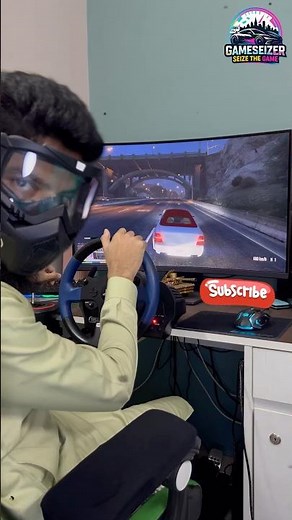 GTA 5 Speed | Manual Gear Shifting with Thrustmaster Setup #GTA5 #Manual #Shorts