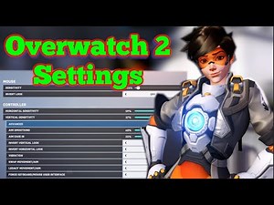 Overwatch 2 BEST Settings/Sensitivity PC PS5 XBOX - Settings Guide - Improve your Aim