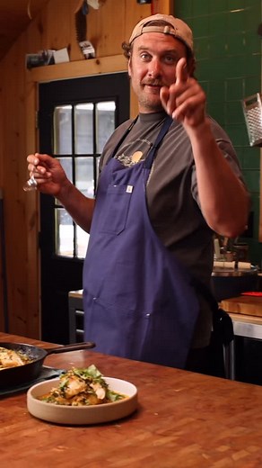 Brad Leone on Instagram: "“Best cod you’ll ever have in your life…I guarantee it!”… full recipe and Makin’ It! episode out today on @youtube / @bradleone Thanks to fired up perfect pals @gozney 🔥"