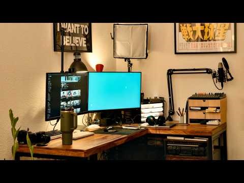 honest productivity desk setup tour 2026