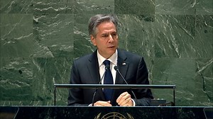3.7K views · 775 reactions | “The U.S. is committed to reducing the role of nuclear weapons and reestablishing our leadership on arms control.” — Secretary of State Antony J. Blinken at the United Nations Nuclear Non-Proliferation Treaty Review Conference | U.S. Department of State | Facebook
