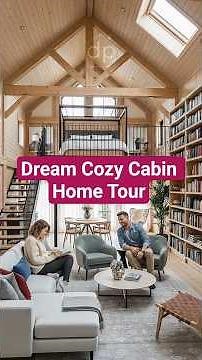 Dream Cozy Cabin Home Tour!
