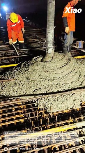 Massive Concrete Pour: Watch Behind the Scenes of a Foundation Slab Being Poured Satisfying