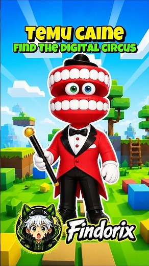 How to get Temu Caine👺FIND THE DIGITAL CIRCUS🎪Roblox⭐️