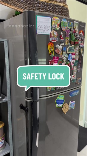 Cara Pasang Safety Lock Untuk Peti Ais