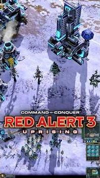 "A unit is under attack" - Allies in Sub Zero Hour / Red Alert 3: Uprising in 4k Ultra HD 60 FPS