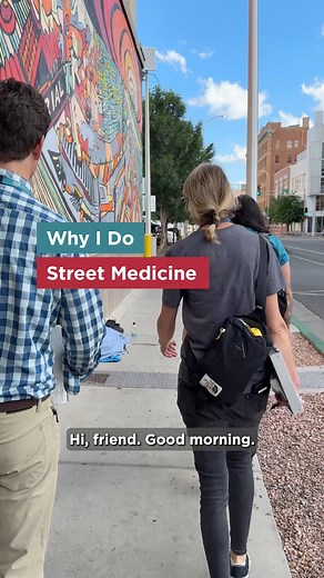 Dr. Sara Doorley, MD, shares what drives her to care for unhoused communities. Through street medicine, she works to bring health care to people wherever they are — with compassion, consistency, and respect. 🩺 | UNM Health Sciences