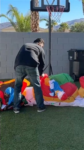 We’ve got a giant Disney Christmas inflatable!