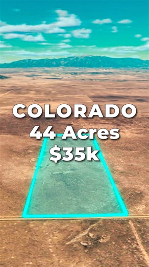 44 Acres of COLORADO LAND for SALE with Power, Telecom, Road Frontage & Mountain Views just 1 mile from 6,000 Acres of Publicly Accessible BLM Land with a Canyon that has a River running through it. View the Property Images, Maps & Details at: LANDIO.com Electricity Lines & Poles and underground Telecom Lines are already in place along the 750 feet of frontage along County Road 122. Just 1 mile to the East you will find 6,000 Acres of BLM Land that contains the Cucharas River and Cucharas Canyon