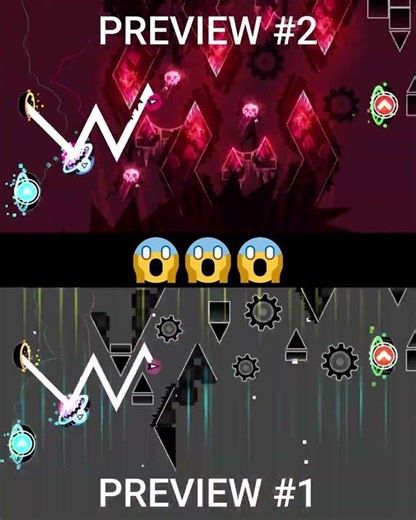 The Human Limit PREVIEW 1 VS 2 #geometrydash #gd #gaming #games #edit