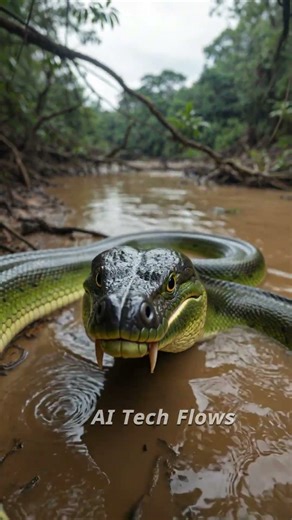 Massive Snake Blocking The Road — What Happened Next!
