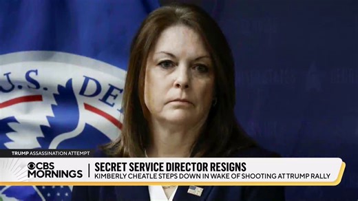 2.4K views · 26 reactions | One day after defending her job to lawmakers, Secret Service Director Kimberly Cheatle resigned. Cheatle wrote that she took "full responsibility for the security lapse" that led to the assassination attempt on former President Donald Trump. https://cbsn.ws/3WDJBVK | CBS Mornings | Facebook