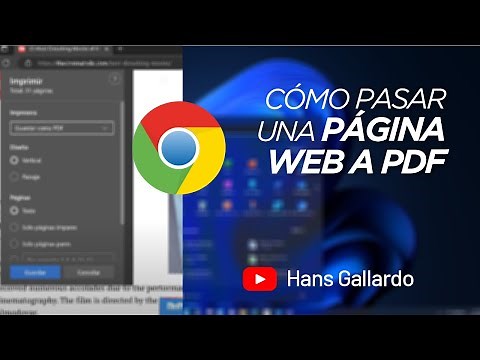 Cómo convertir una página web en PDF | Solución definitiva