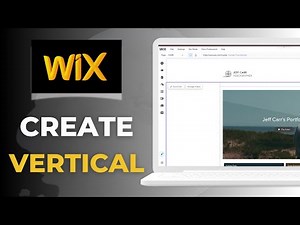 How to Create a Vertical Menu in Wix Website