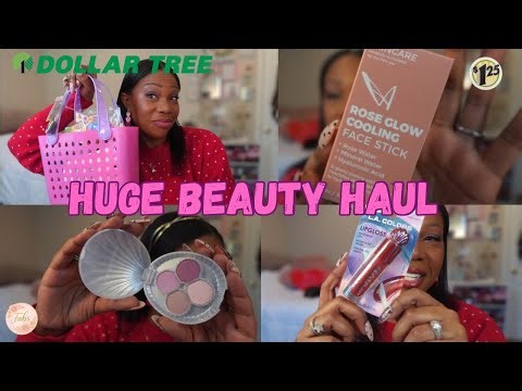 Dollar Tree Haul SO MUCH NEW MAKEUP Let me show u all the new things I found ‪@dollartree‬ this week