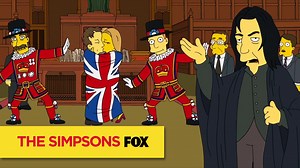 Benedict Cumberbatch Pays Tribute to Alan Rickman in a Brief Scene From The Simpsons