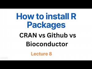 How to Install R Packages: CRAN vs Bioconductor vs GitHub|Beginner’s Guide to R Packages|