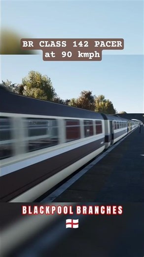 BR CLASS 142 'Pacer' #trainsimworld #railway #shorts #britishrailways #shortvideo #trainspotting