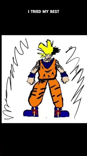 Goku animation