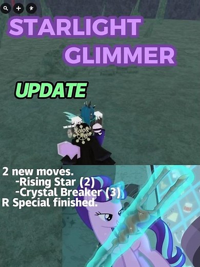 STARLIGHT GLIMMER Moveset Update *JJS SKILL BUILDER*