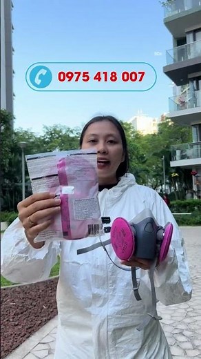 Mặt nạ phòng độc 3M 7502 kèm phin lọc 2097 chính hãng