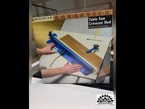 Rockler Table Saw Crosscut Sled
