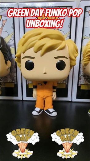 🎸 GREEN DAY FUNKO POPS ARE HERE! 🤘🏻 Unboxing of Billie Joe, Mike & Tré! #funkopop #greenday
