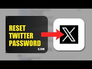 How To Reset Twitter Password 2025 (2026)