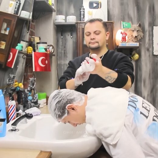 22K views · 334 reactions | SLEEP ASMR Asmr Massage Sleep Experience in Asmr Barber Shop | ASMR Anil | Facebook