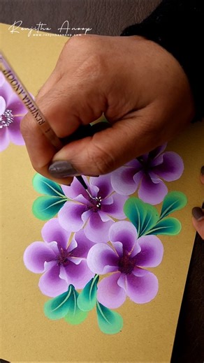 CALM Painting Process uisng acrylics #art #shorts #shortsfeed