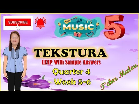 Music 5 Q4 Week 5-6