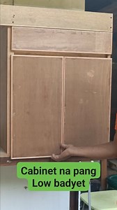 1.7M views · 10K reactions | Kitchen cabinet na low badyet #highlights #followers #reelsviralシ #kitchen #cabinets | Vrando Abella | Facebook