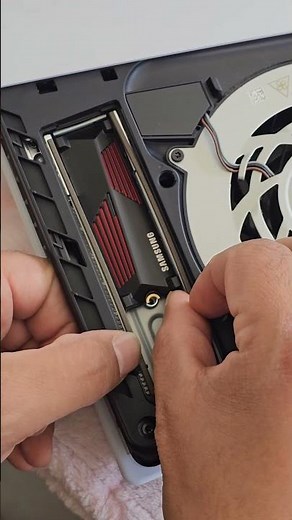 SSD storage upgrade PS5 Slim Disc - Samsung 990Pro with Heatsink 1TB #SSD990pro