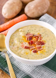 The Cozy Broccoli Cheddar Potato Soup Everyone Asks For