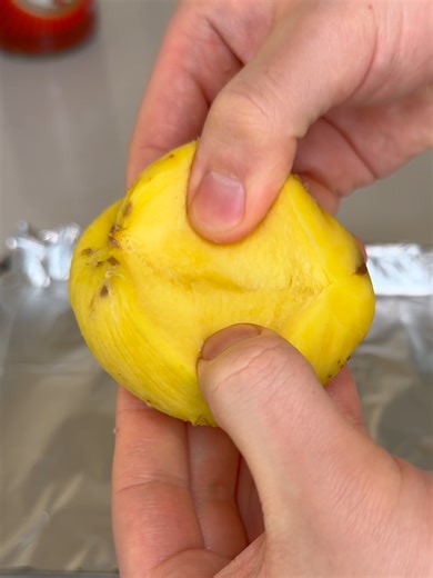 Freezing a potato from @shufosho #potato | potato