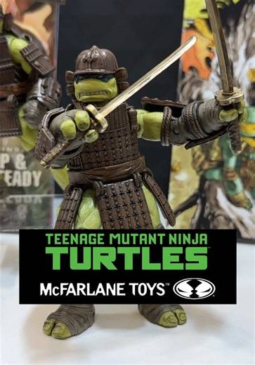 New TMNT Page Punchers - Turtles in Time @McFarlane Toys Official | NY Toy Fair 2026 . . #tmnt #tartarugasninjas #mcfarlanetoys #toyfairlife #toysetravels
