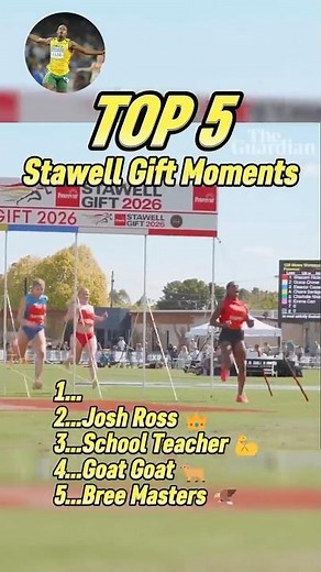 Top 5 Greatest Stawell Gift Moments in Sprinting History! (updated)