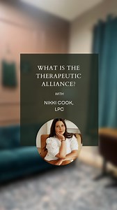 Nikki Cook, LPC, shares why the therapeutic relationship matters so much in counseling. Feeling safe and supported helps your mind and body settle, which opens the door for change and healing. | Neighbors Counseling