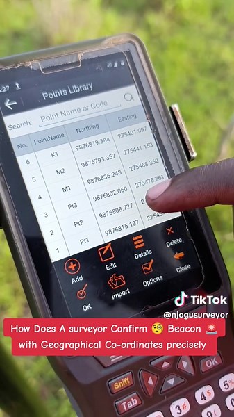 How Surveyors Confirm Beacons with Geographical Coordinates