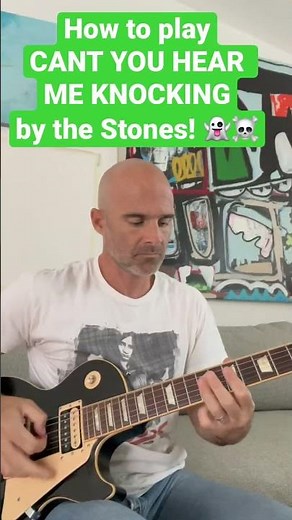 Can’t You Hear Me Knocking Guitar Lesson + Tutorial #Guitar #guitarlessons #rollingstones