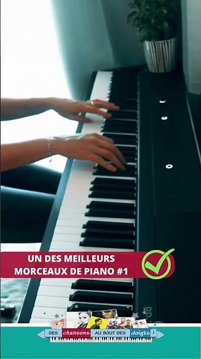 Un des meilleurs morceaux de piano à connaître n°1 #piano #shorts