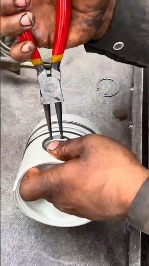 Piston, Connecting Rod & Ring Installation #automobile