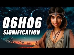 👼 HEURE MIROIR 06H06 : Signification et Interprétation 🔮