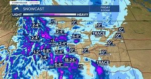 Another cold core storm with rain and snow begins Wednesday night