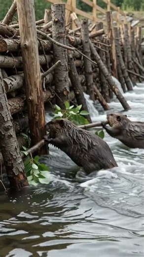 How Beavers Build an Entire World in Seconds ⏱️🦫