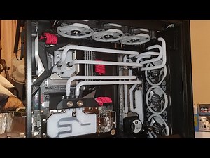 Fractal Define 7 XL Watercooling build - EK + Thermaltake - Filling the loop