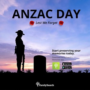Want to search for your family? Do it at FamilySearch! https://bit.ly/anzacnz | FamilySearch